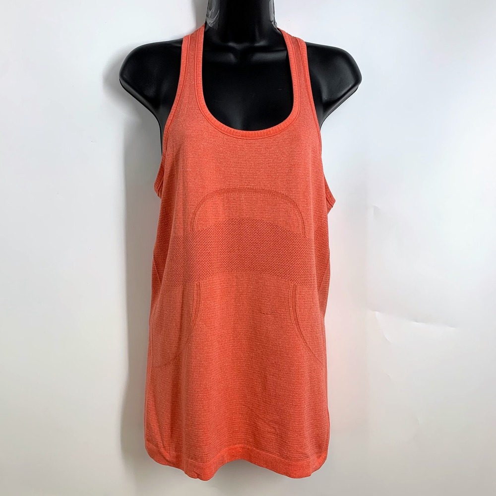 Lululemon Women's Swiftly Tech Heathered Racerback Athletic Tank Top Womens SZ 4
